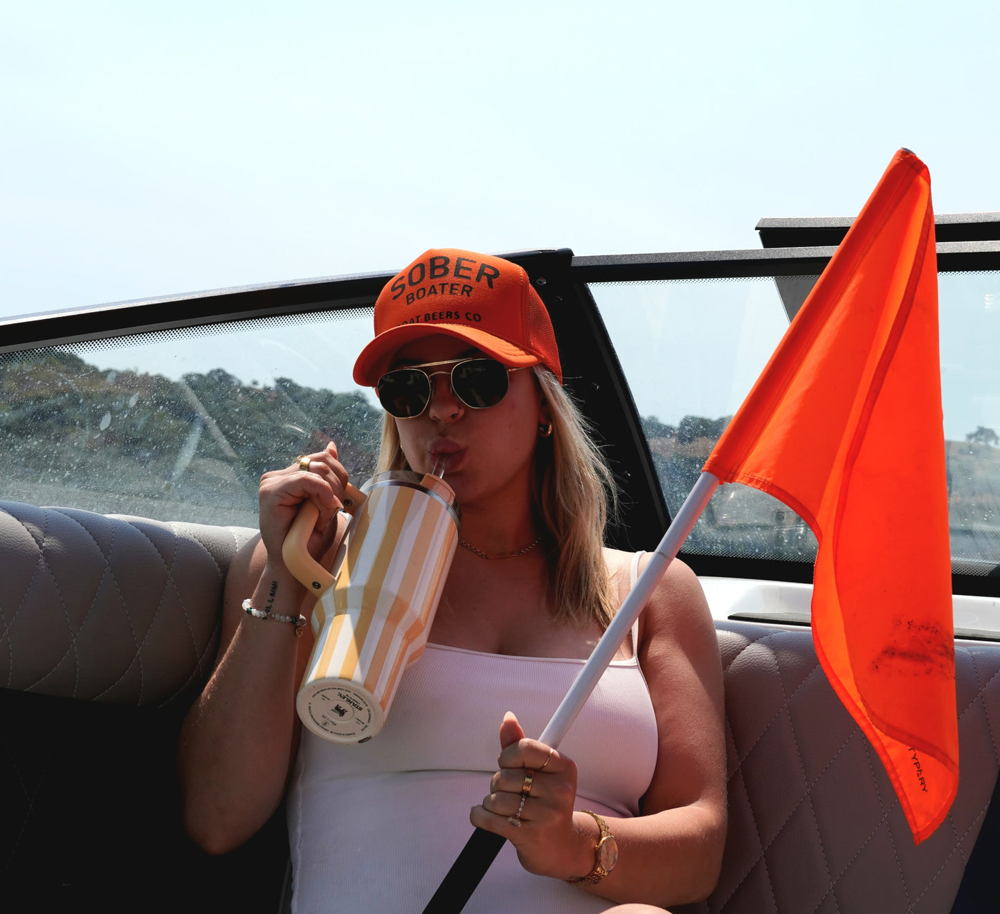 Sober Boater Hat